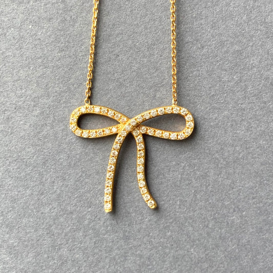 Bow Necklace